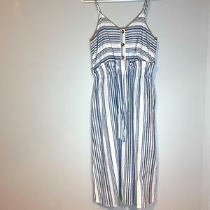 Paperbag Waist Midi Dress